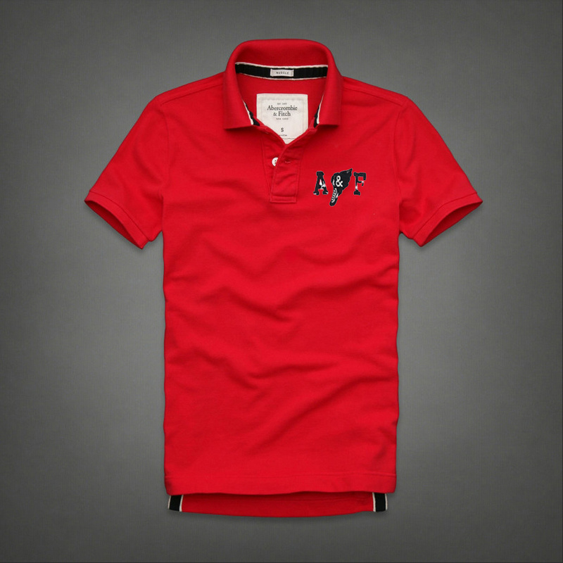 Abercrombie Fitch Hombres Polo Corto Remera AF7123